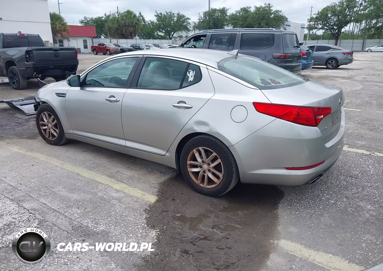 2012 Kia Optima Lx VIN:KNAGM4A76C5278346 - 3