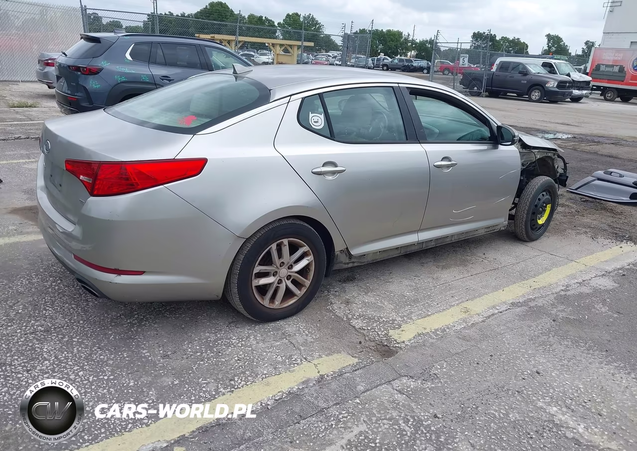 2012 Kia Optima Lx VIN:KNAGM4A76C5278346 - 4