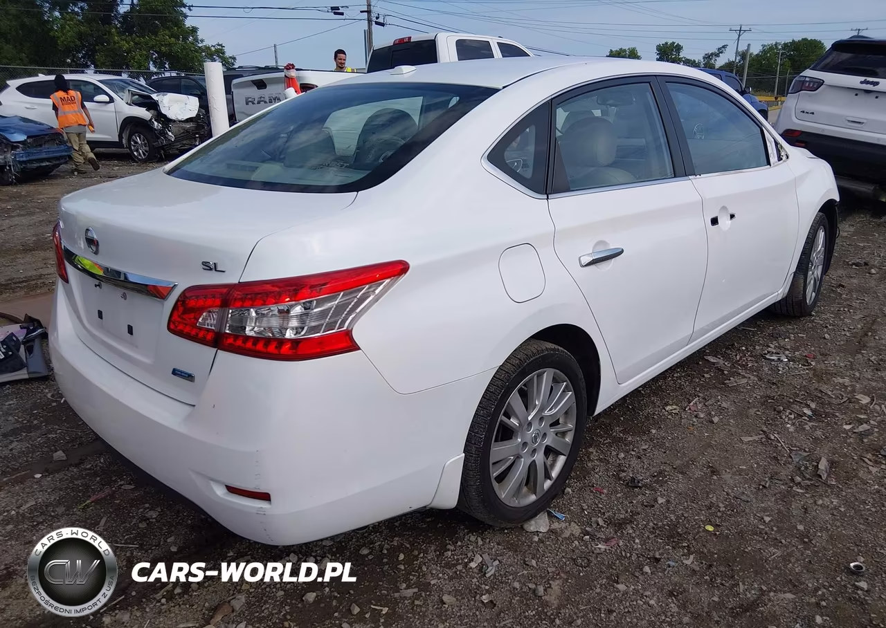 2014 Nissan Sentra Sl VIN:3N1AB7AP8EY317981 - 4