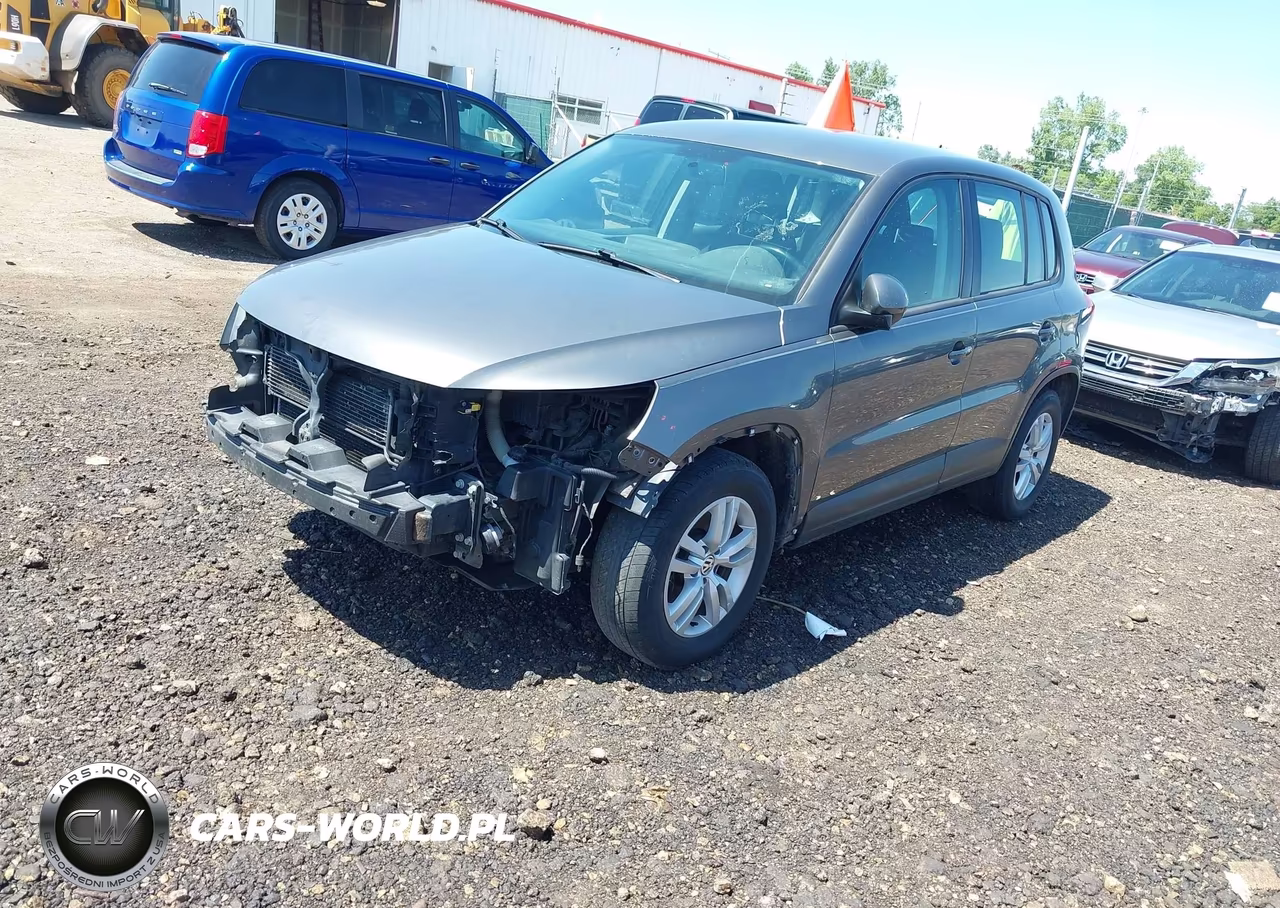 2014 Volkswagen Tiguan S VIN:WVGAV3AX2EW595288 - 2