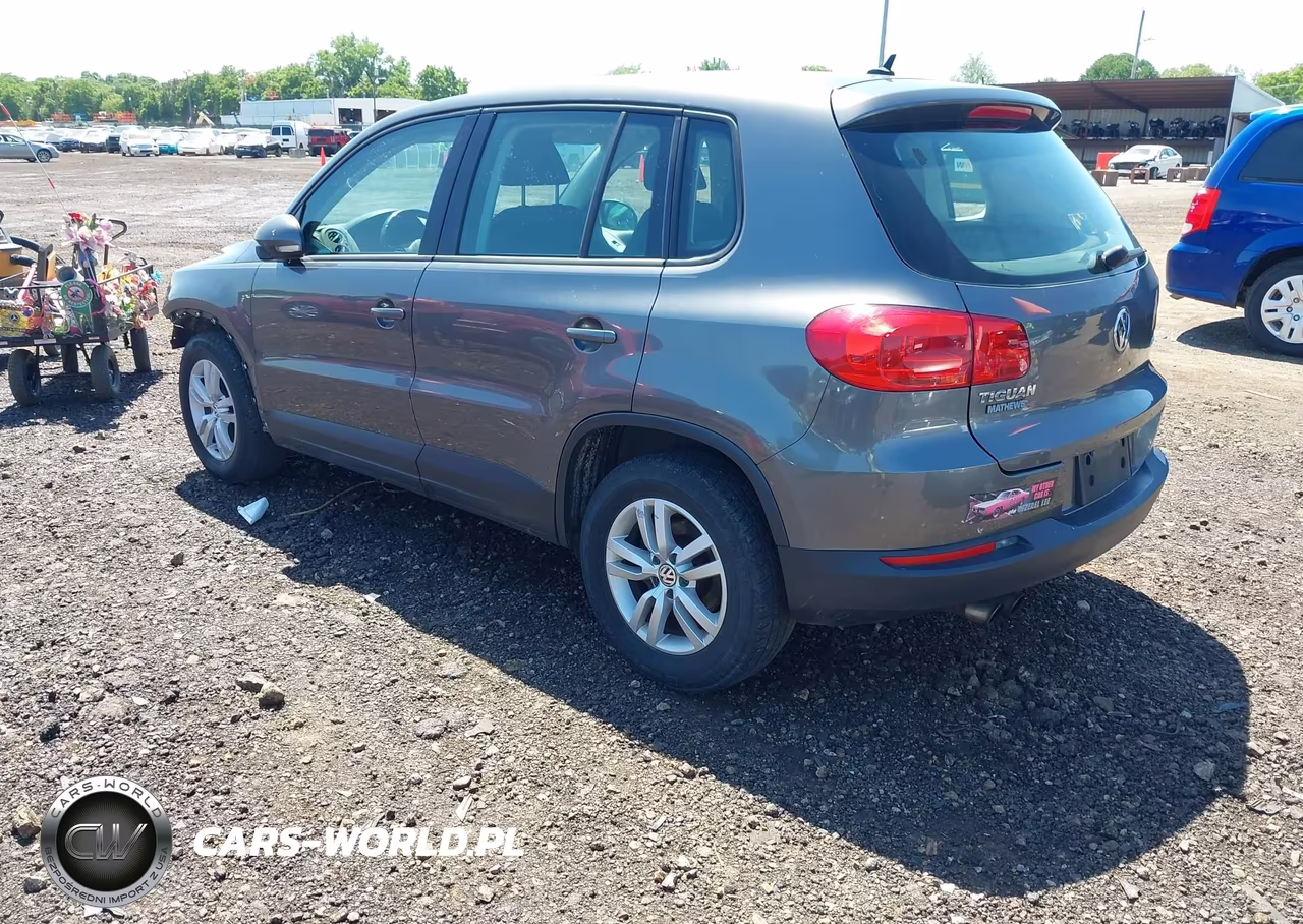 2014 Volkswagen Tiguan S VIN:WVGAV3AX2EW595288 - 3
