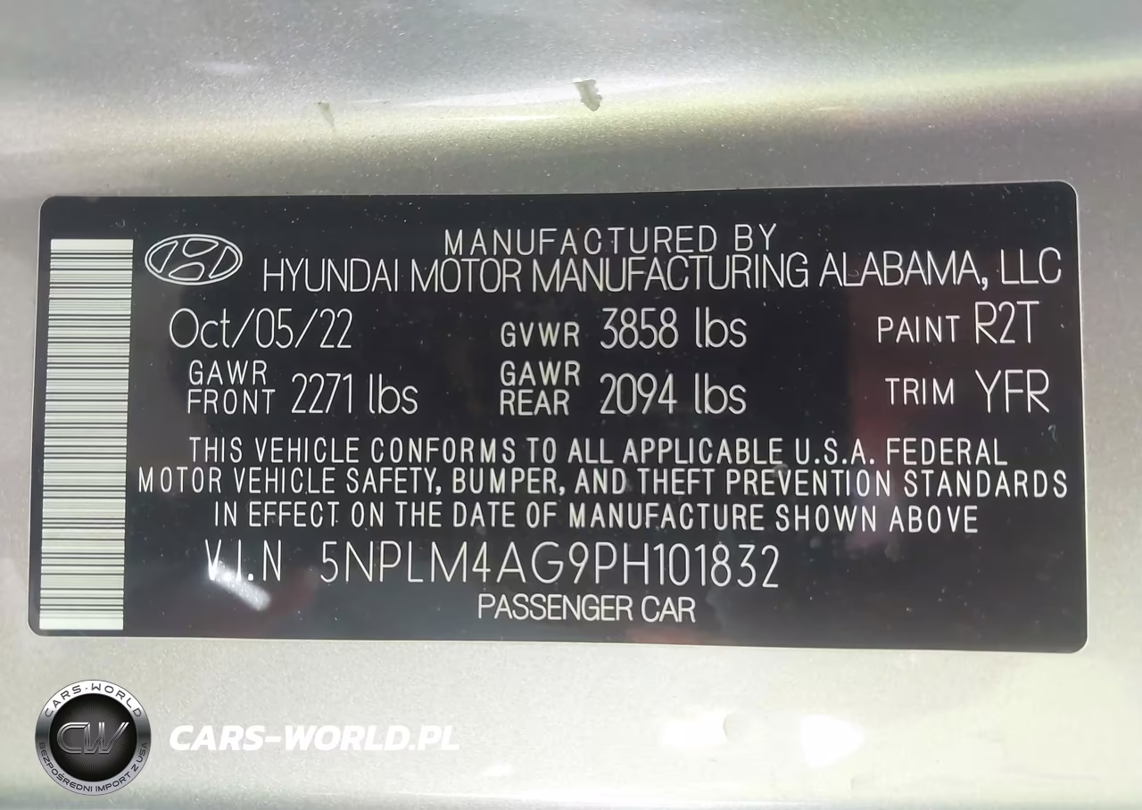2023 Hyundai Elantra Sel VIN:5NPLM4AG9PH101832 - 9
