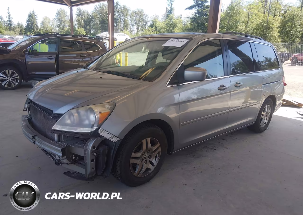 2007 Honda Odyssey Ex-L VIN:5FNRL38677B055629 - 2