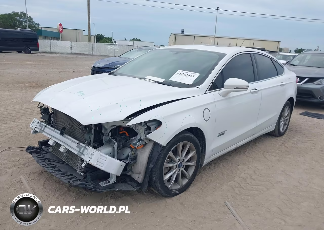 2017 Ford Fusion Energi Se Luxury VIN:3FA6P0PU0HR354262 - 2