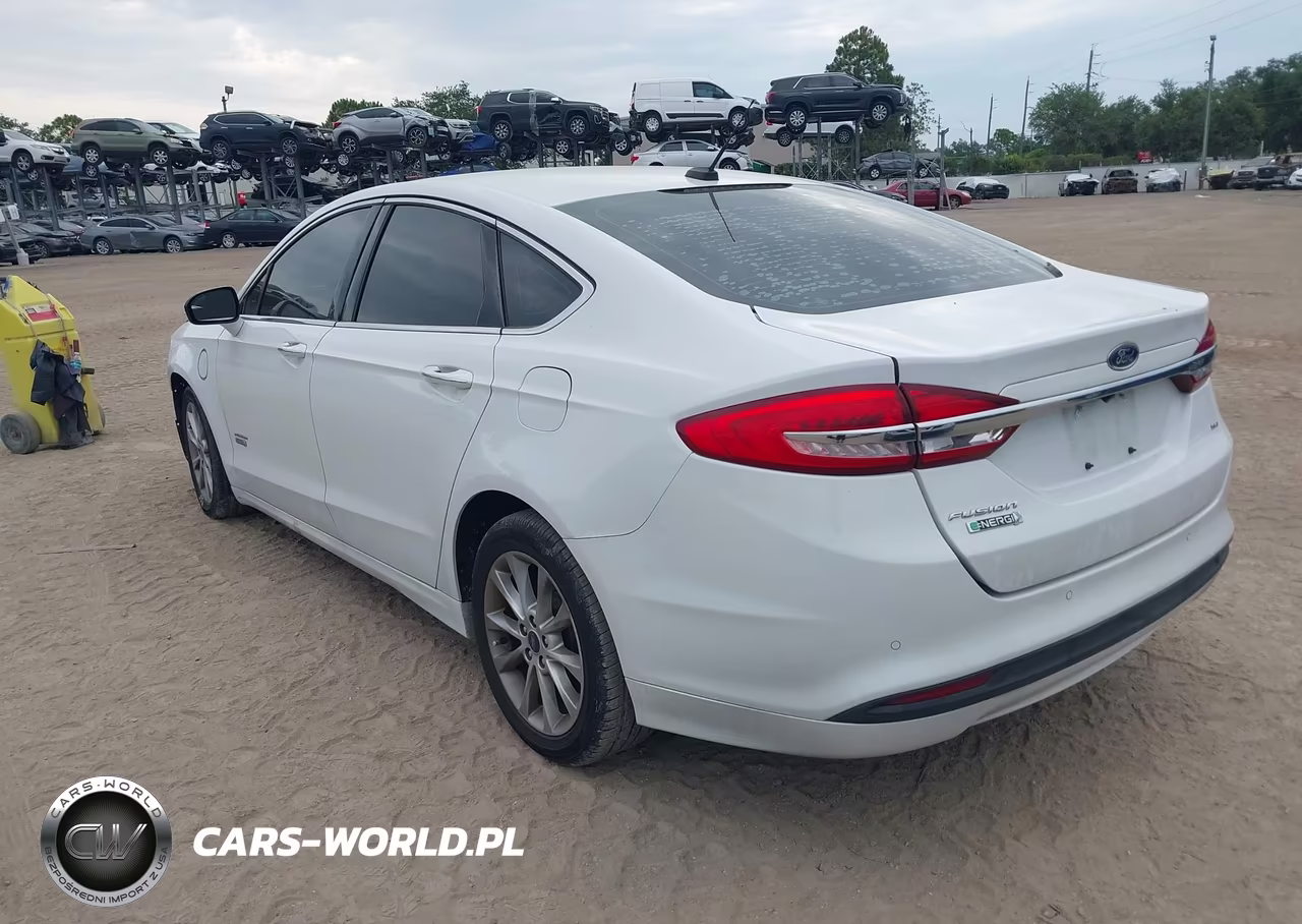 2017 Ford Fusion Energi Se Luxury VIN:3FA6P0PU0HR354262 - 3