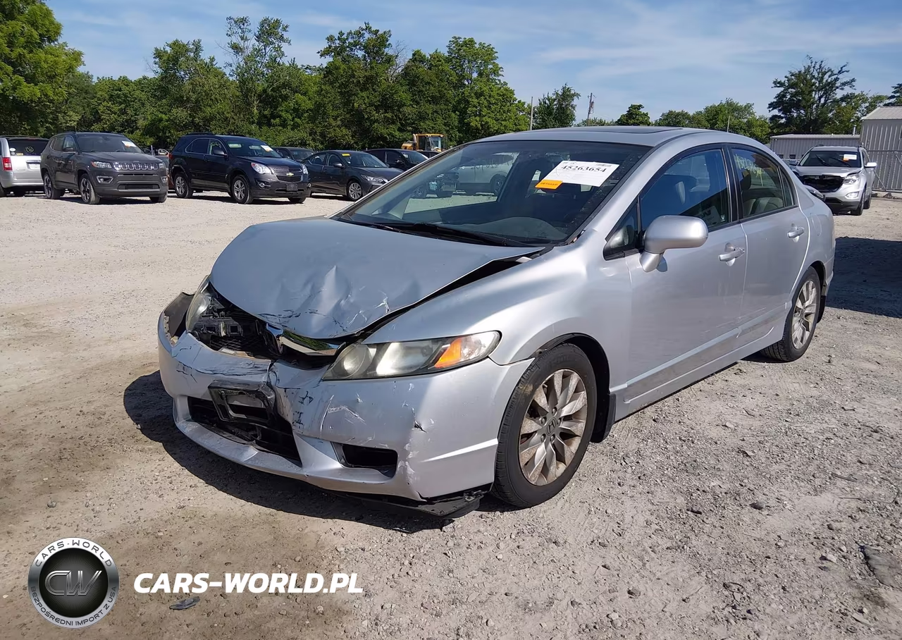 2010 Honda Civic Ex-L VIN:2HGFA1F95AH555513 - 2
