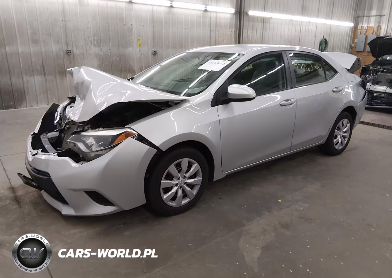 2014 Toyota Corolla Le VIN:5YFBURHEXEP050340 - 2