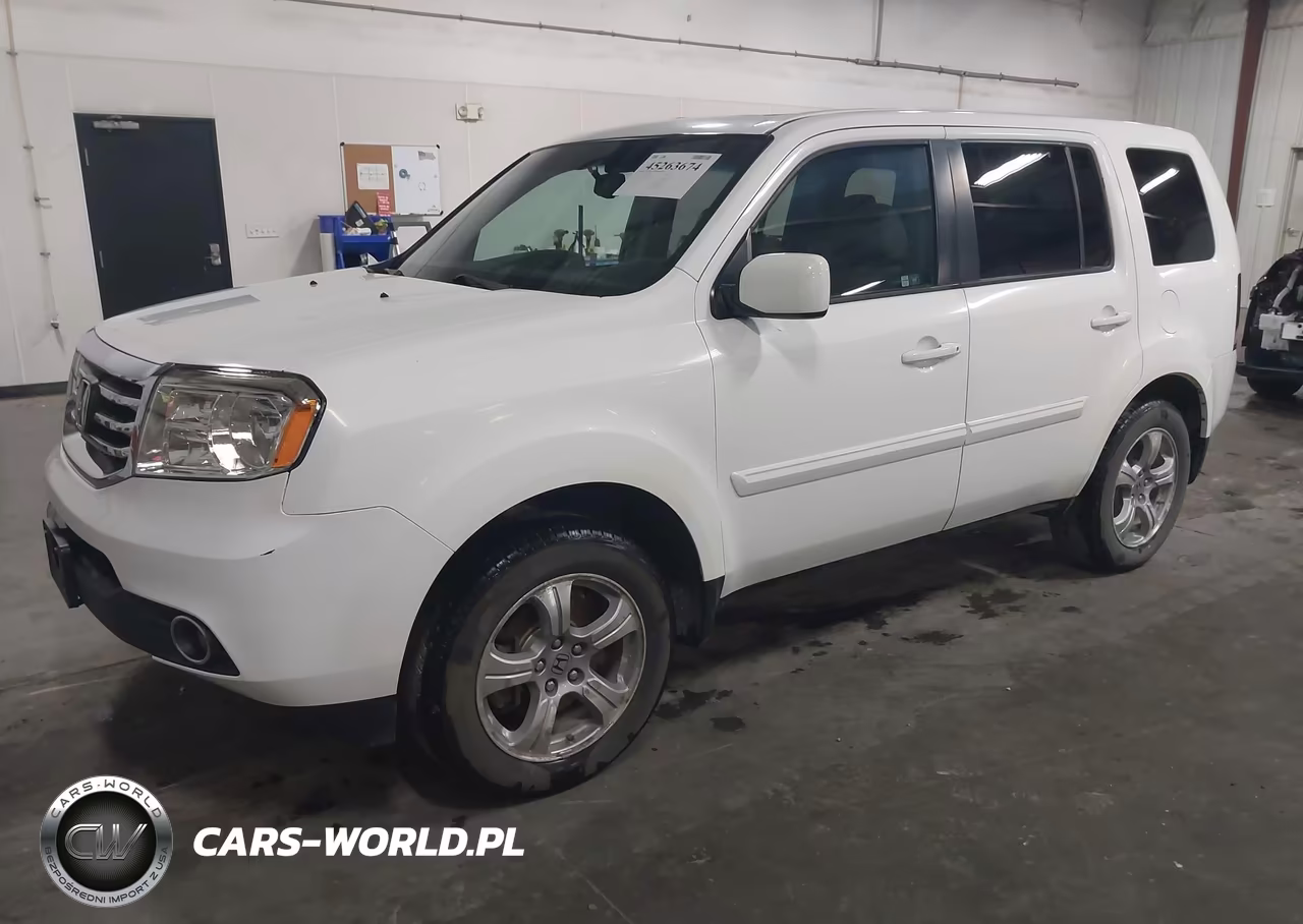 2012 Honda Pilot Ex-L VIN:5FNYF4H73CB070706 - 2