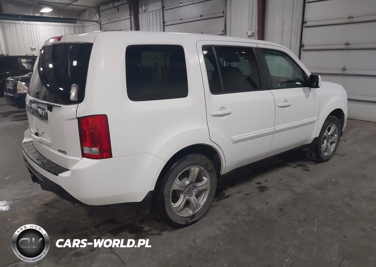 2012 Honda Pilot Ex-L VIN:5FNYF4H73CB070706 - 4