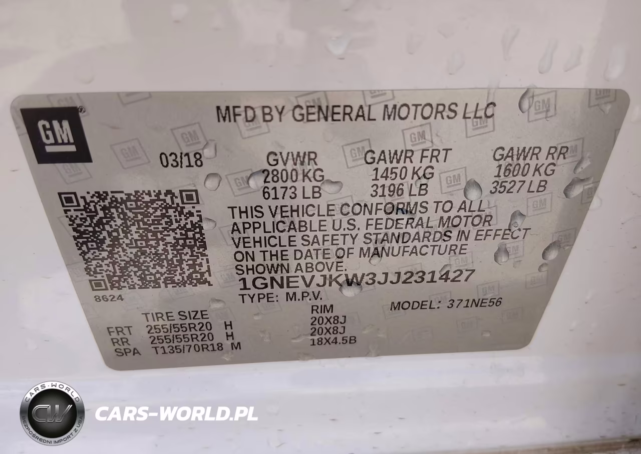 2018 Chevrolet Traverse Premier VIN:1GNEVJKW3JJ231427 - 9