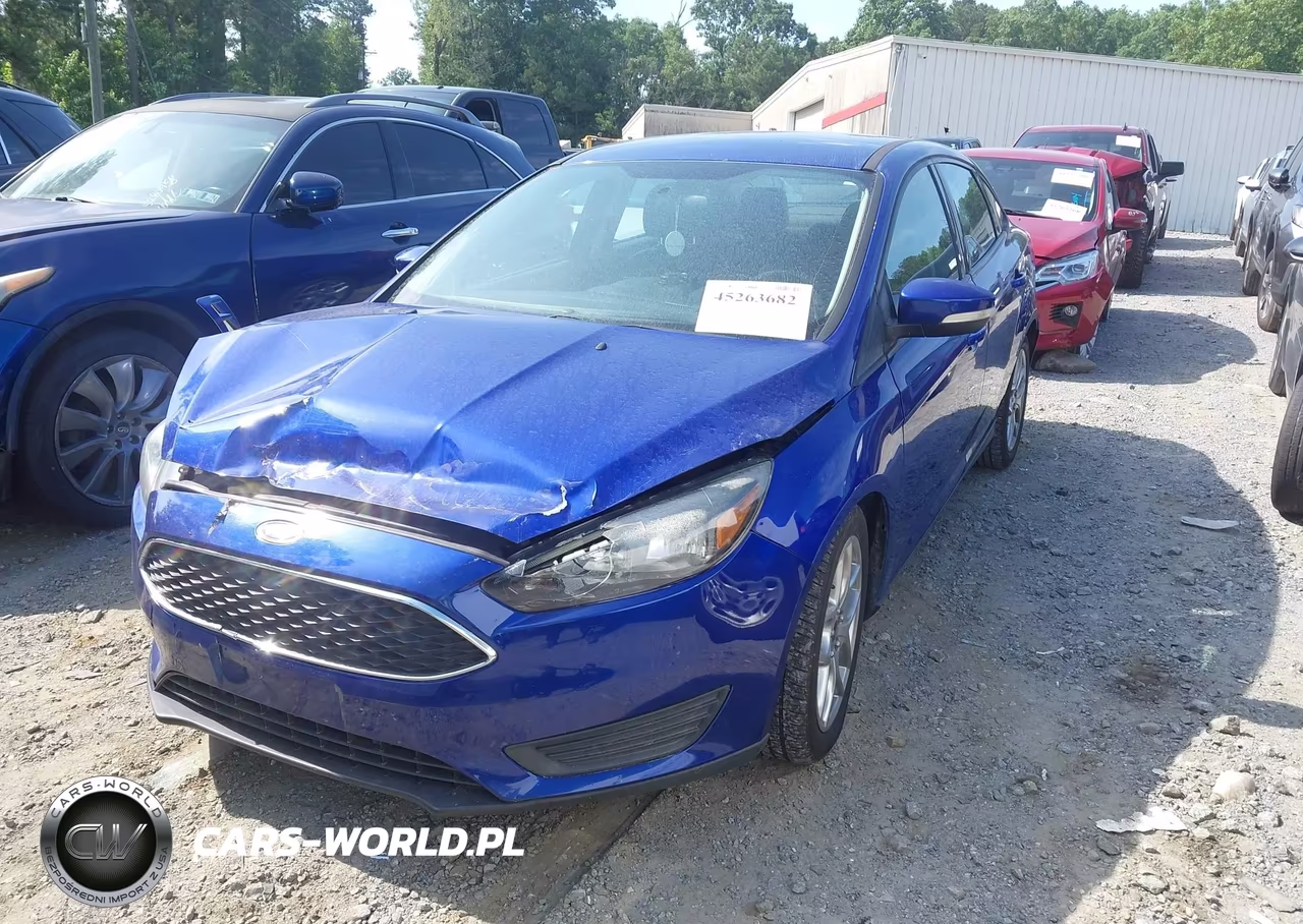 2015 Ford Focus Se VIN:1FADP3F21FL381863 - 2