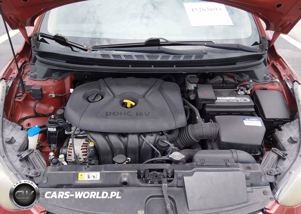 2012 Hyundai Elantra Limited (Ulsan Plant) VIN:KMHDH4AE2CU320778 - 10