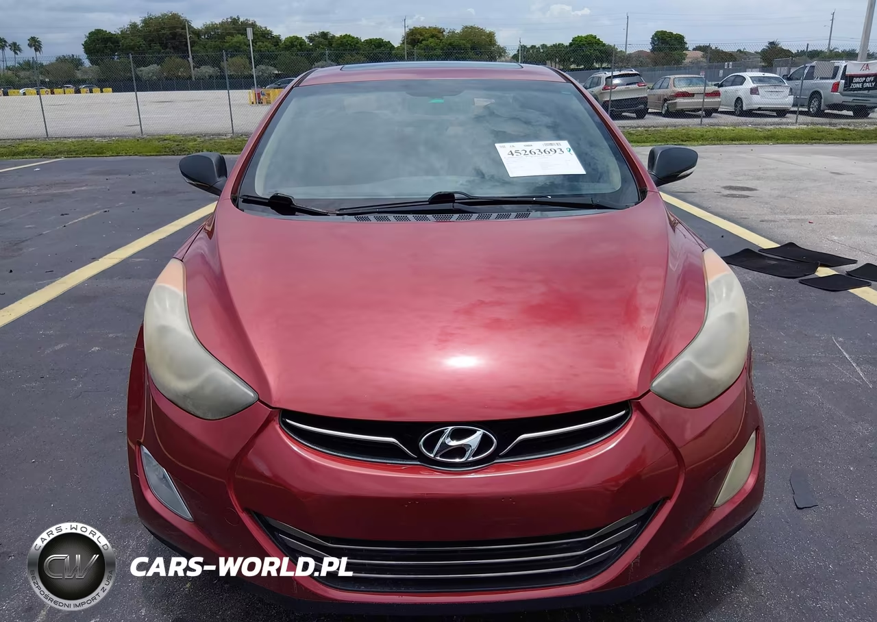2012 Hyundai Elantra Limited (Ulsan Plant) VIN:KMHDH4AE2CU320778 - 11