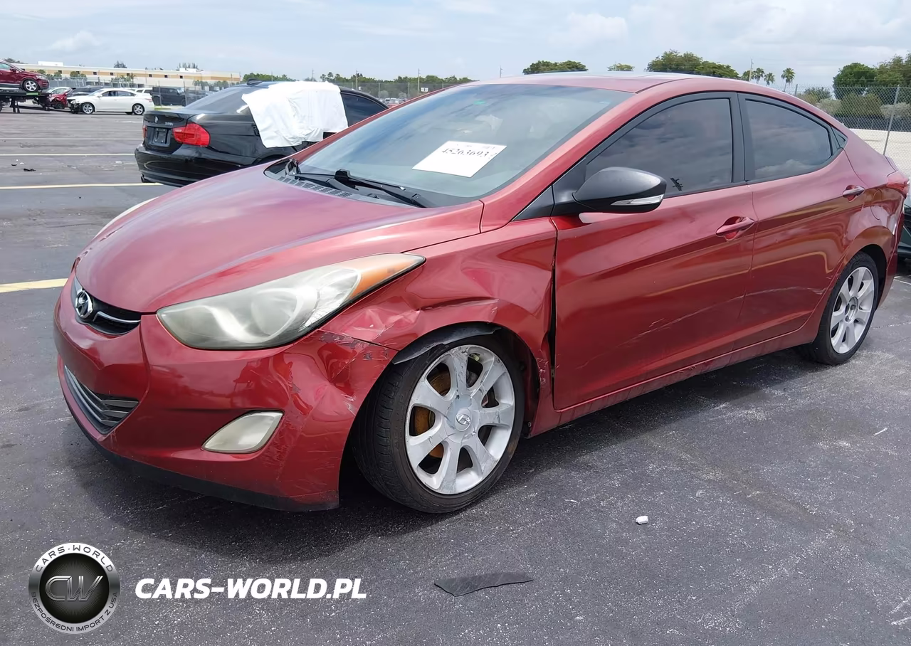 2012 Hyundai Elantra Limited (Ulsan Plant) VIN:KMHDH4AE2CU320778 - 2