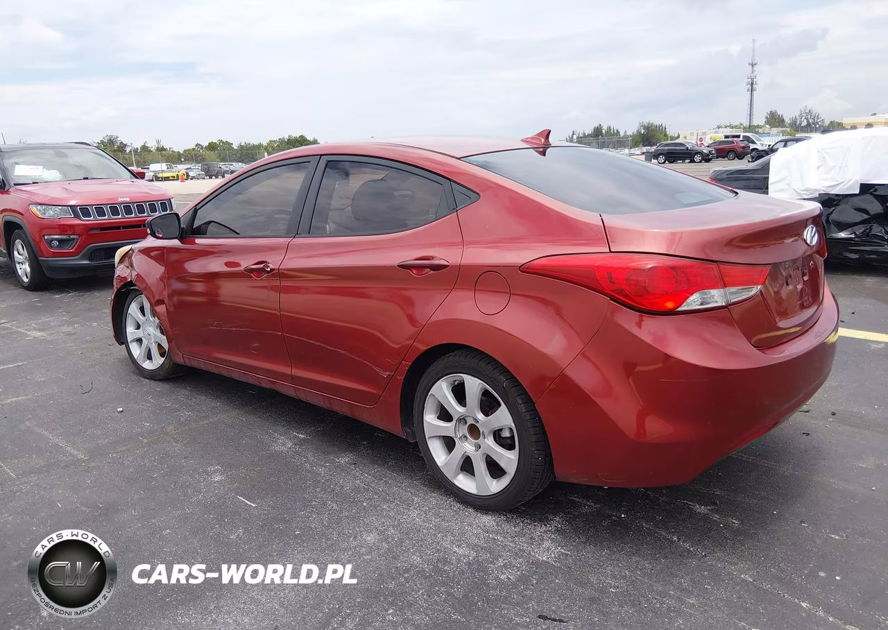 2012 Hyundai Elantra Limited (Ulsan Plant) VIN:KMHDH4AE2CU320778 - 3