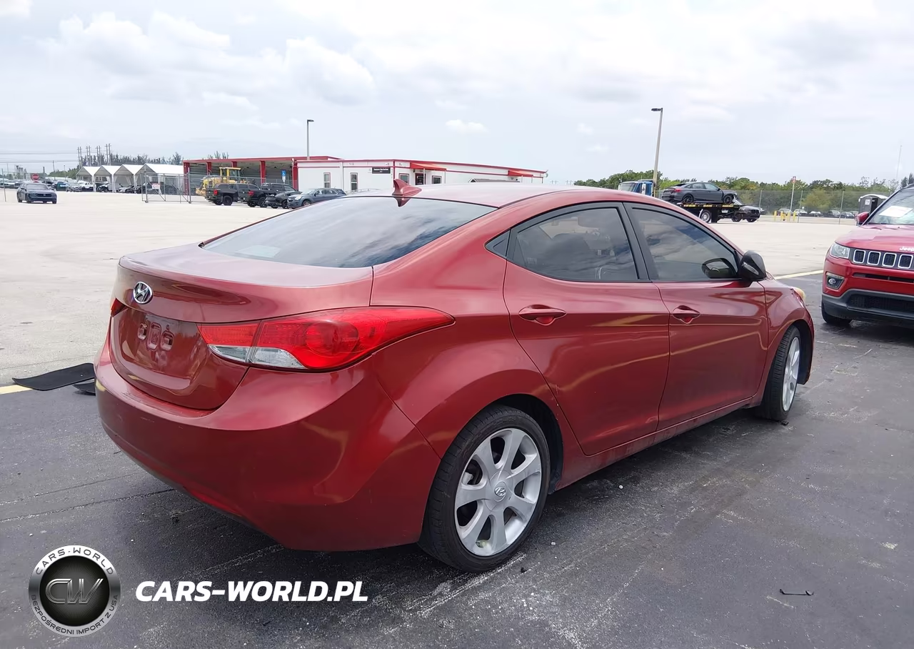 2012 Hyundai Elantra Limited (Ulsan Plant) VIN:KMHDH4AE2CU320778 - 4