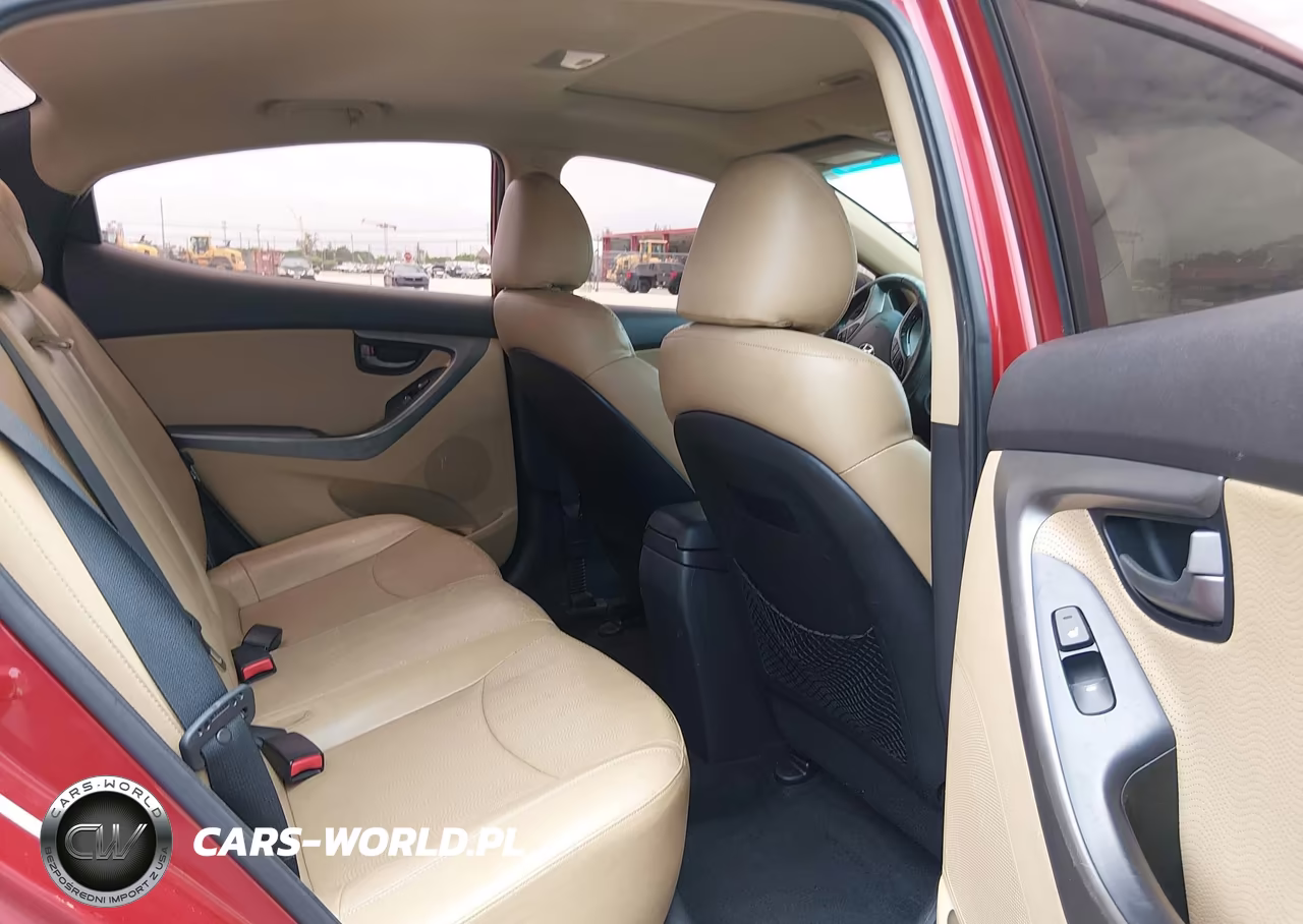 2012 Hyundai Elantra Limited (Ulsan Plant) VIN:KMHDH4AE2CU320778 - 8