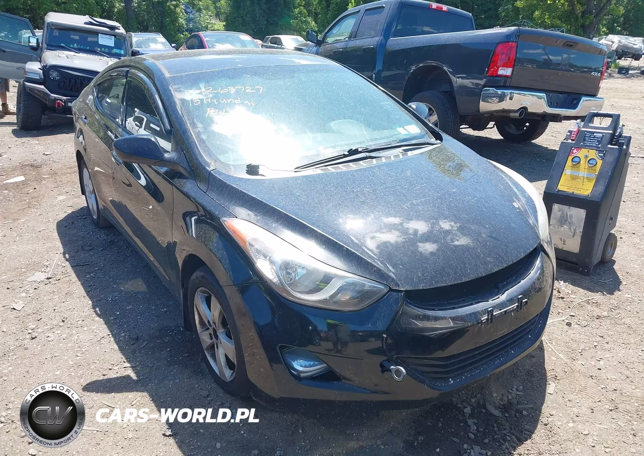 2013 Hyundai Elantra Gls VIN:KMHDH4AE4DU656630 - 6