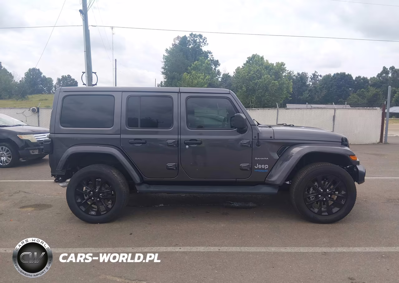 2021 Jeep Wrangler 4Xe Unlimited Sahara 4X4 VIN:1C4JJXP65MW871855 - 14