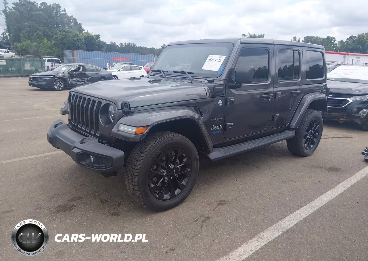 2021 Jeep Wrangler 4Xe Unlimited Sahara 4X4 VIN:1C4JJXP65MW871855 - 2