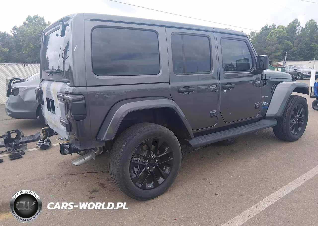 2021 Jeep Wrangler 4Xe Unlimited Sahara 4X4 VIN:1C4JJXP65MW871855 - 4
