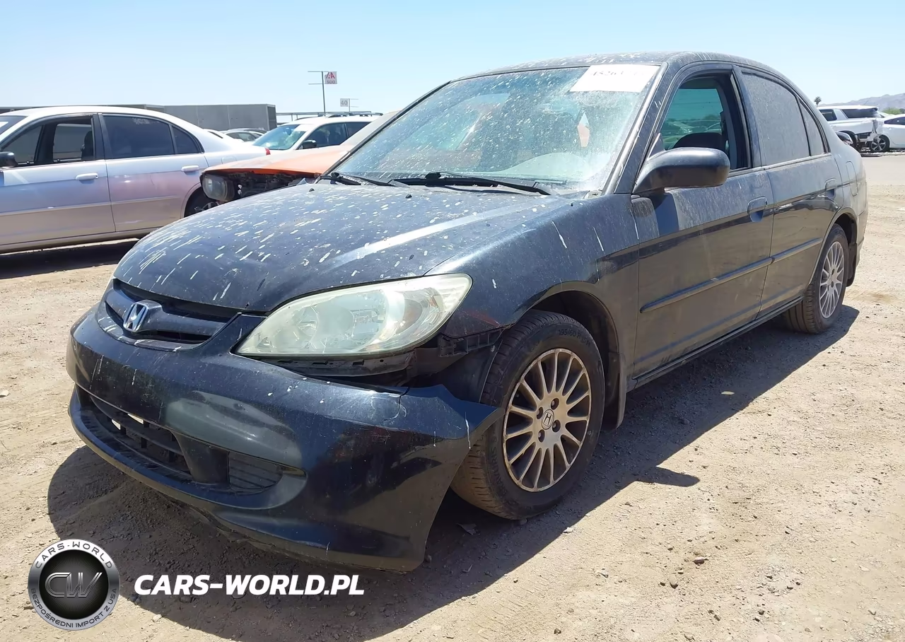 2005 Honda Civic Lx VIN:2HGES16565H568377 - 2