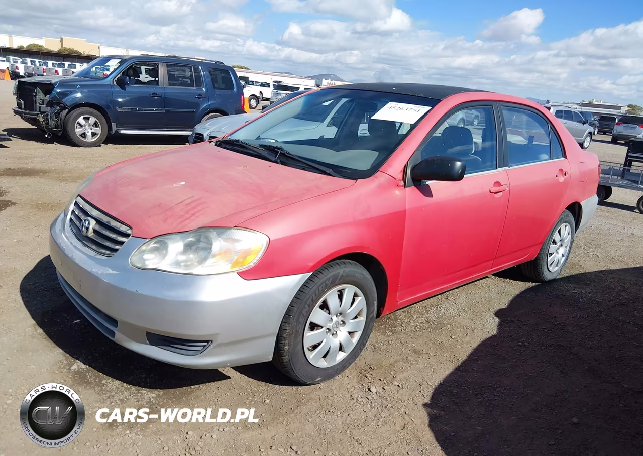 2004 Toyota Corolla Le VIN:1NXBR32E34Z277552 - 2