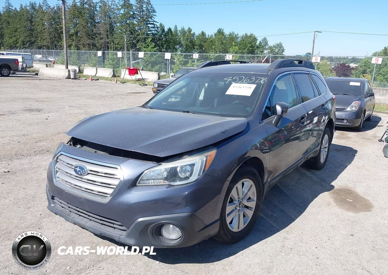 2015 Subaru Outback 2.5I Premium VIN:4S4BSADC2F3222829 - 2