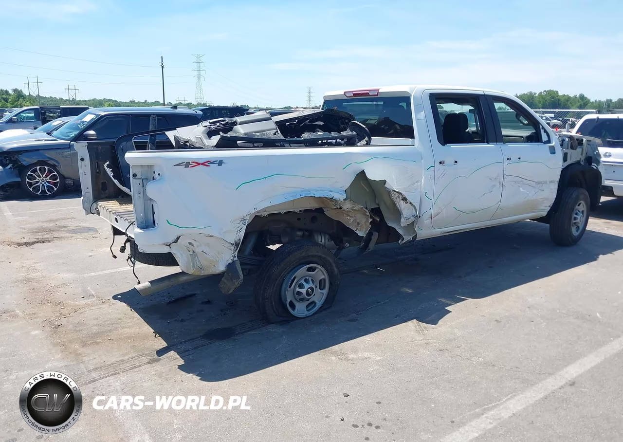2025 Chevrolet Silverado 2500Hd 4Wd Long Bed Work Truck VIN:1GC4KLE7XSF303581 - 4
