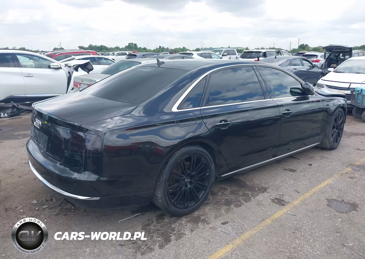 2014 Audi A8 L 3.0T VIN:WAURGAFD3EN002481 - 4