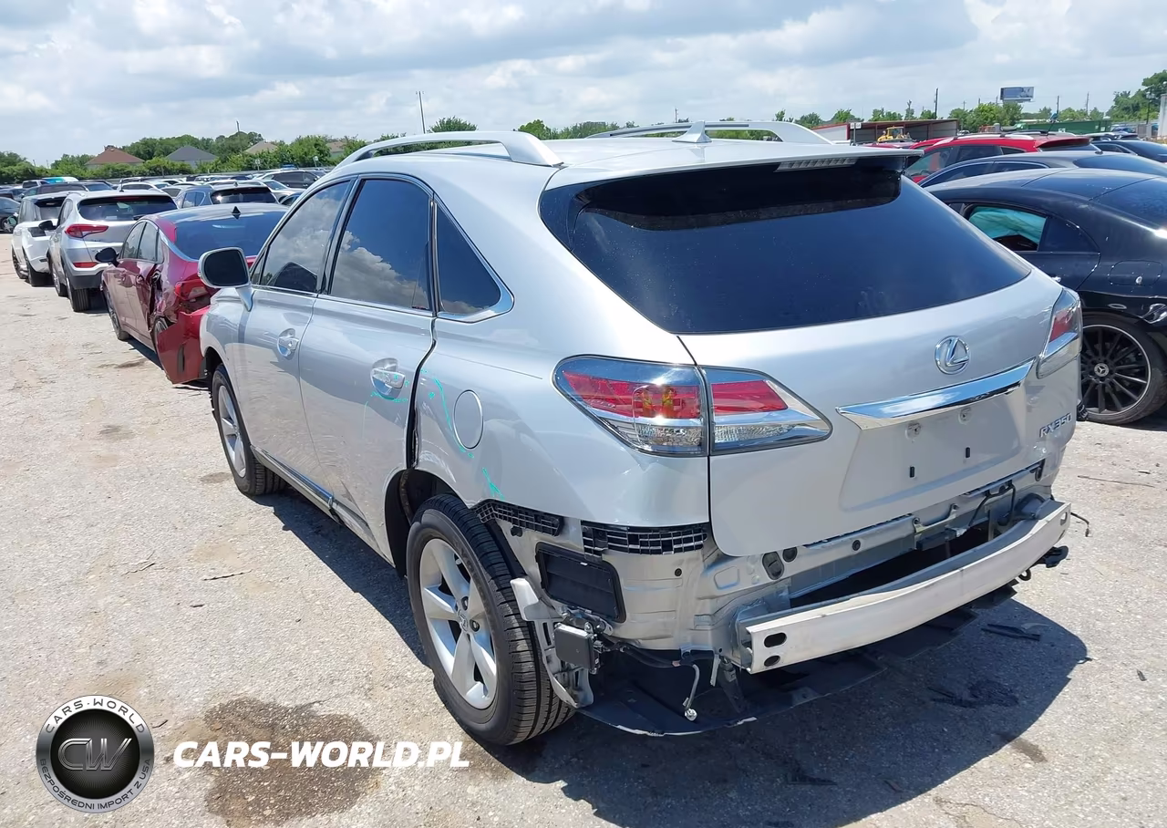 2013 Lexus Rx 350 VIN:2T2ZK1BA1DC097701 - 3