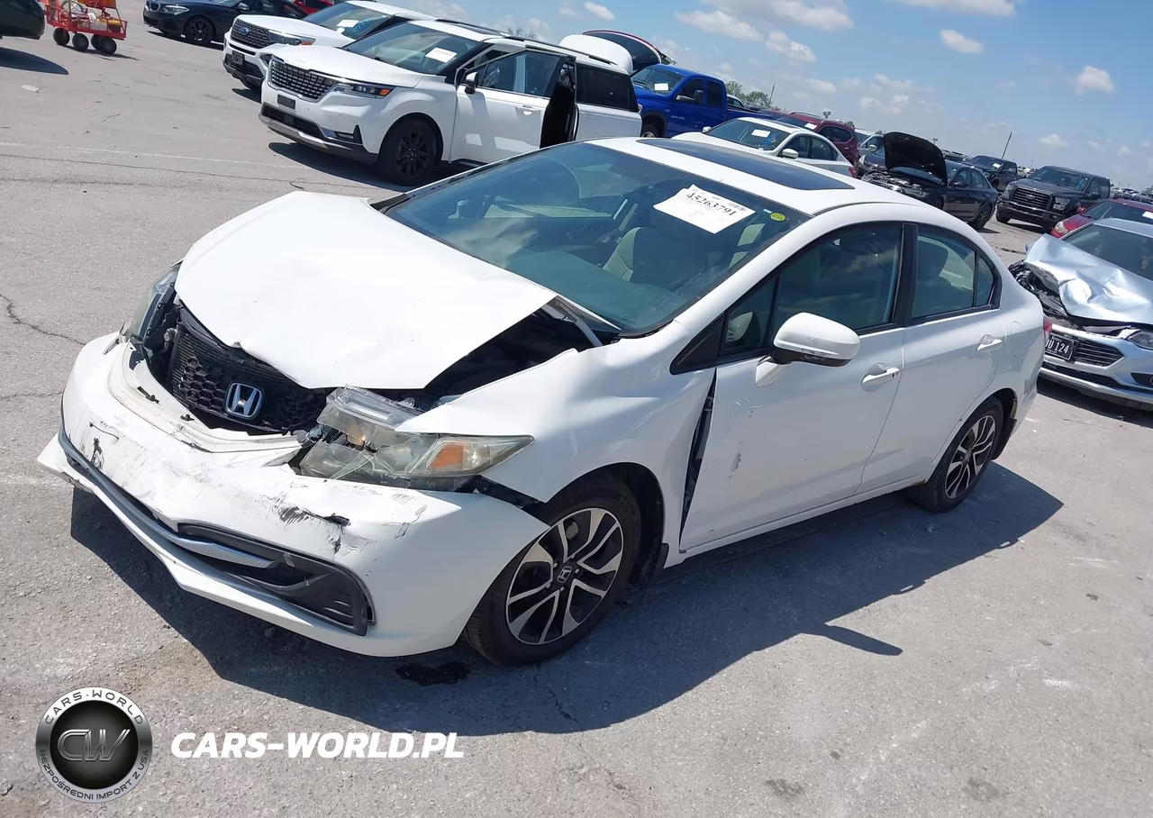 2014 Honda Civic Ex VIN:19XFB2F89EE012899 - 2