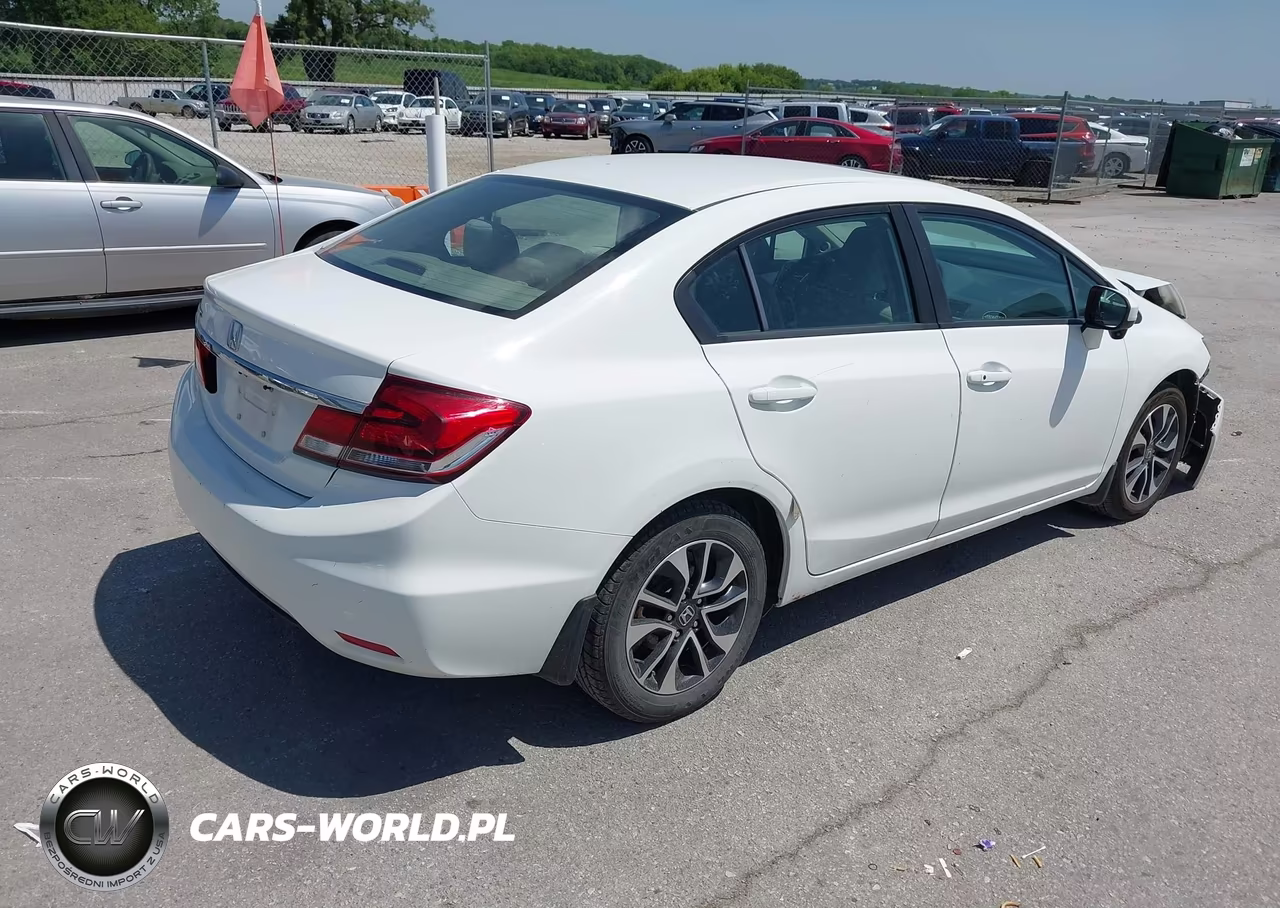 2014 Honda Civic Ex VIN:19XFB2F89EE012899 - 4