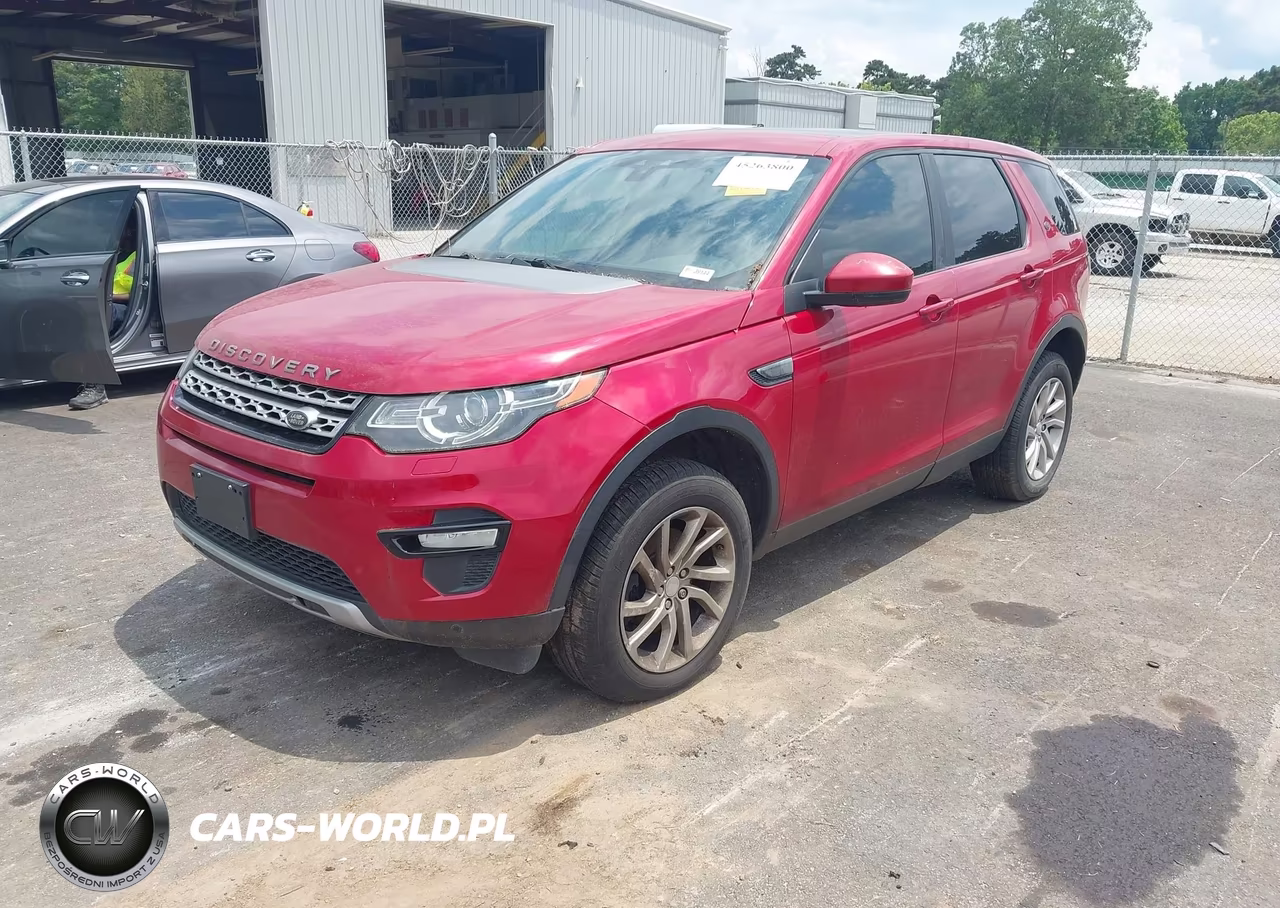 2016 Land Rover Discovery Sport Hse VIN:SALCR2BG9GH559219 - 2
