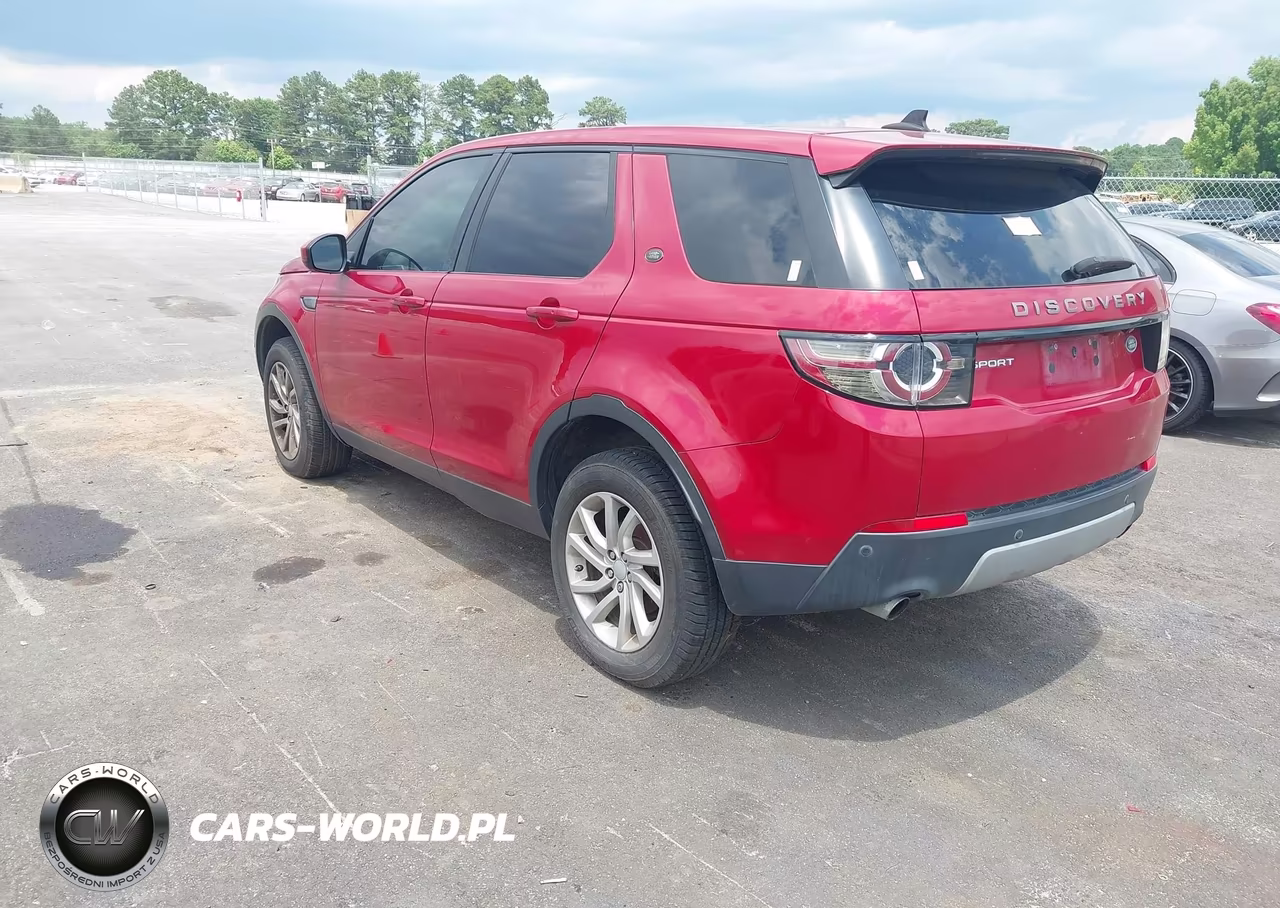2016 Land Rover Discovery Sport Hse VIN:SALCR2BG9GH559219 - 3