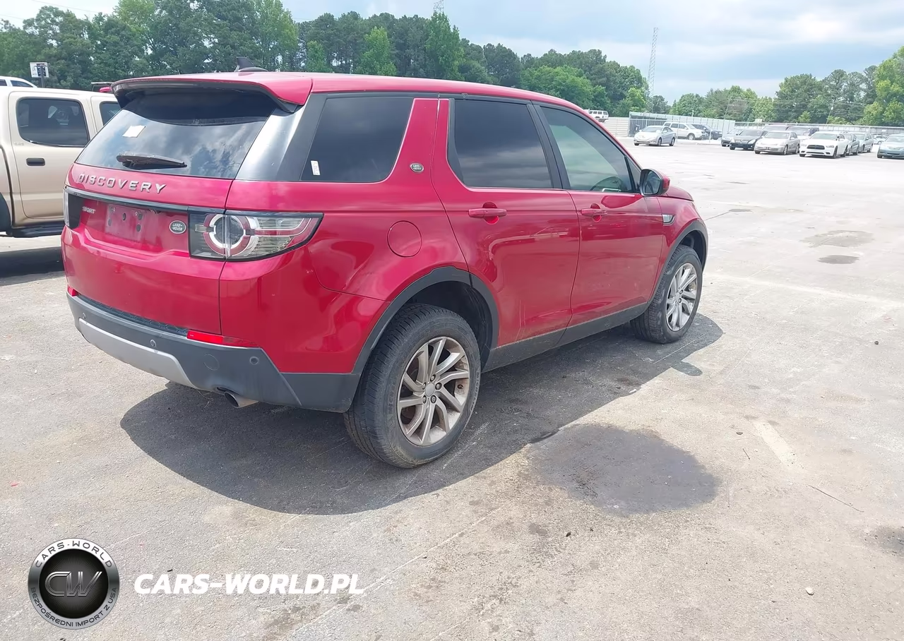 2016 Land Rover Discovery Sport Hse VIN:SALCR2BG9GH559219 - 4