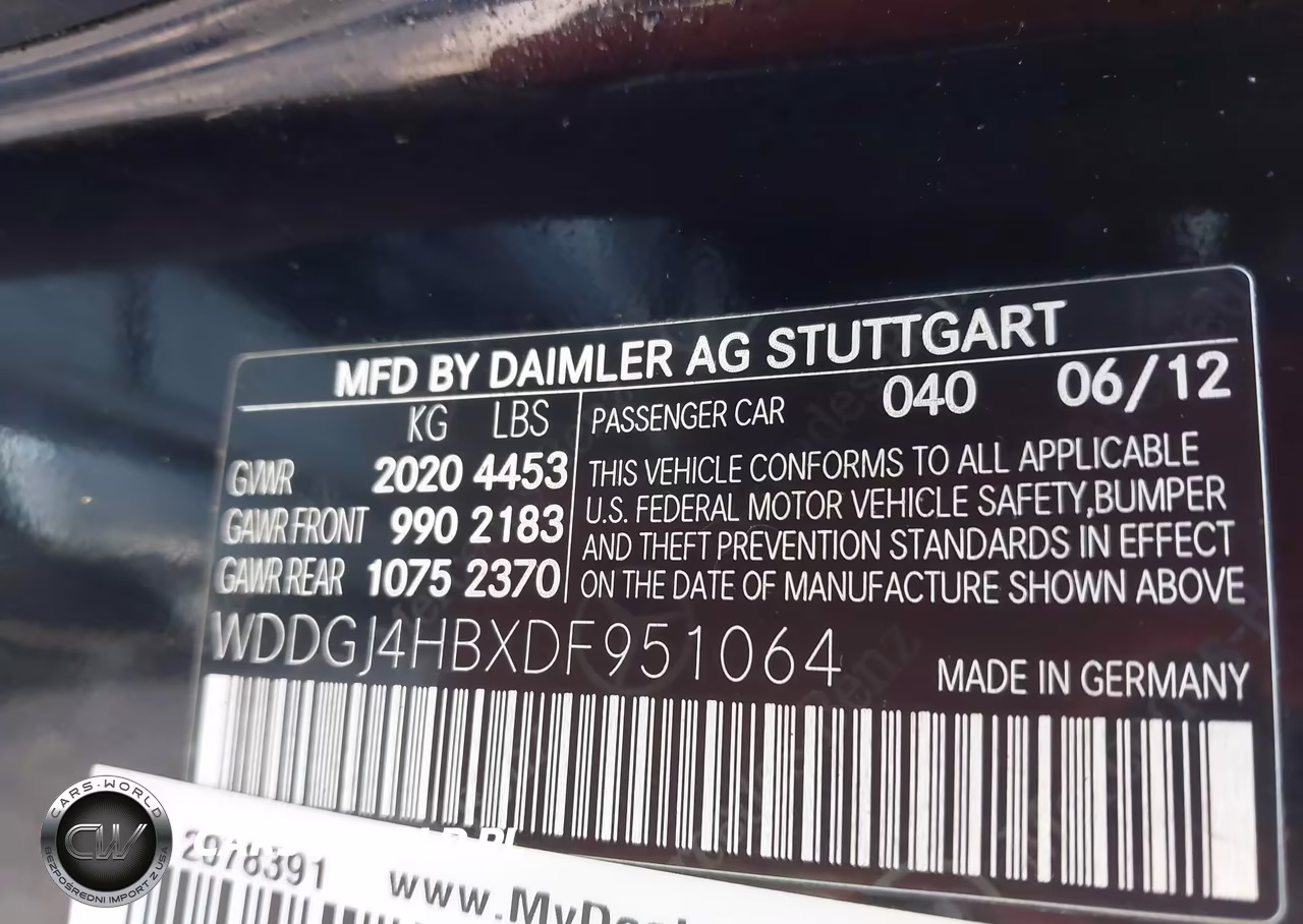 2013 Mercedes-Benz C 250 VIN:WDDGJ4HBXDF951064 - 9