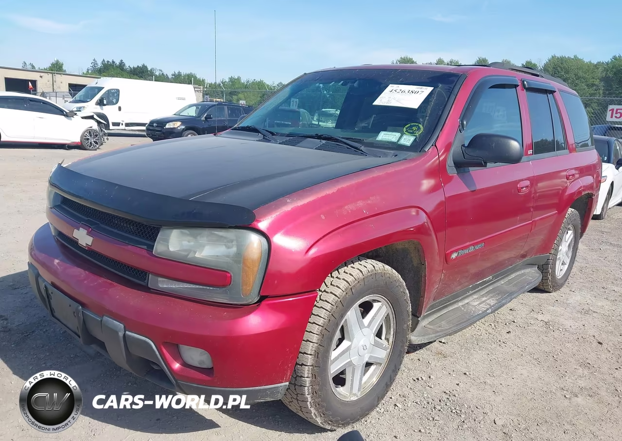 2002 Chevrolet Trailblazer Ltz VIN:1GNDT13SX22144326 - 2