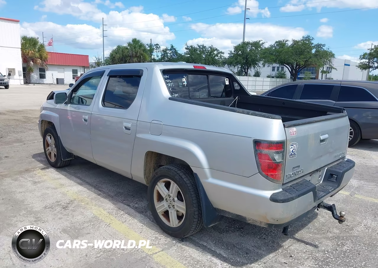 2013 Honda Ridgeline Rtl VIN:5FPYK1F51DB018933 - 3