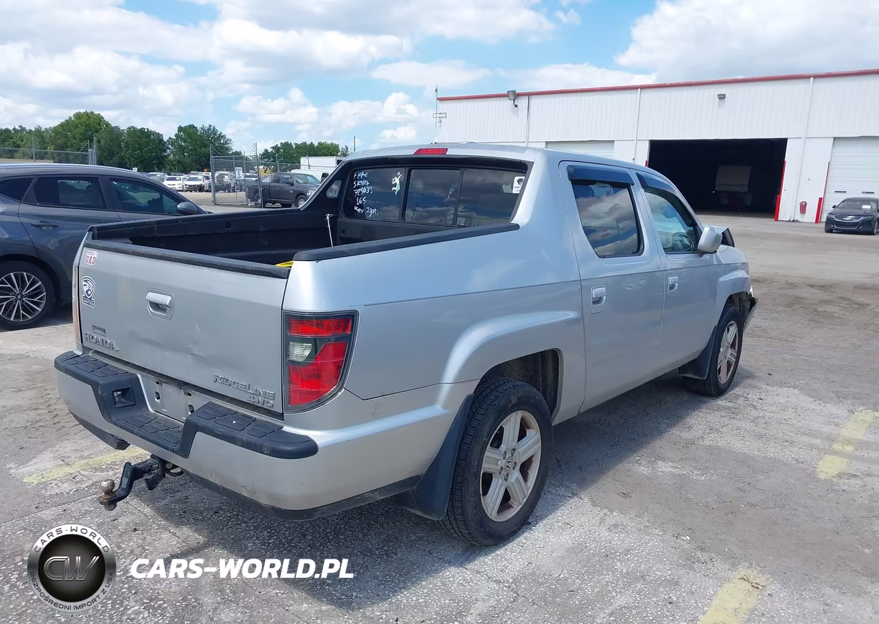 2013 Honda Ridgeline Rtl VIN:5FPYK1F51DB018933 - 4