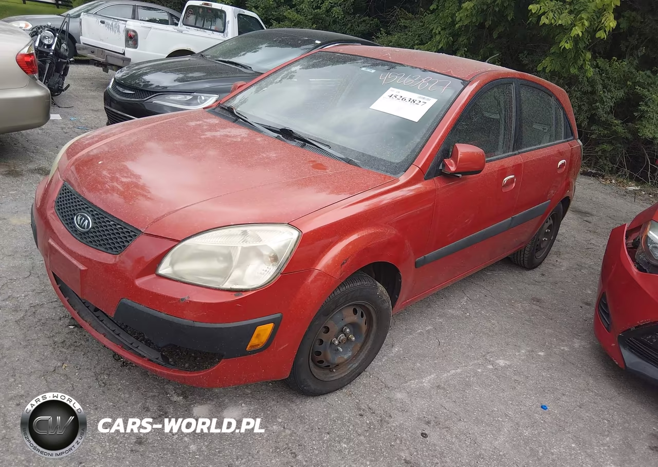 2008 Kia Rio5 Lx VIN:KNADE163586414035 - 2