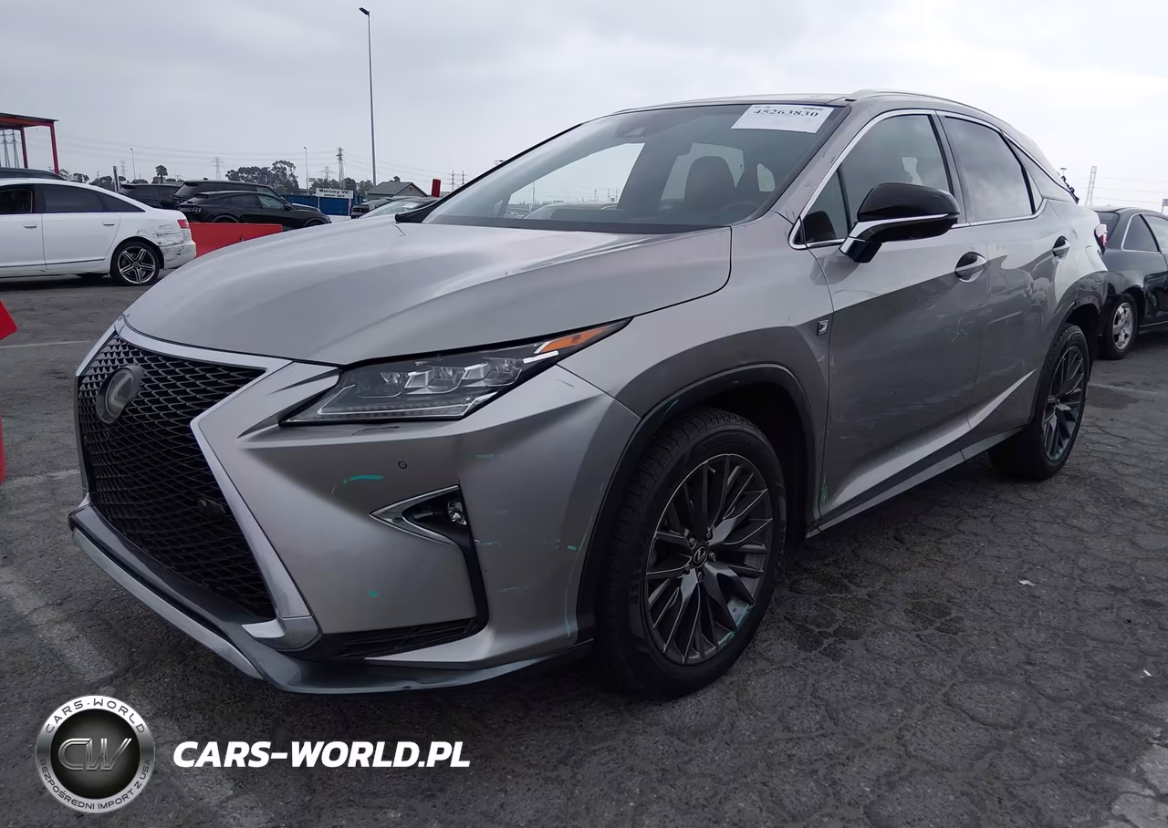 2017 Lexus Rx 350 F Sport VIN:2T2ZZMCA5HC054108 - 2