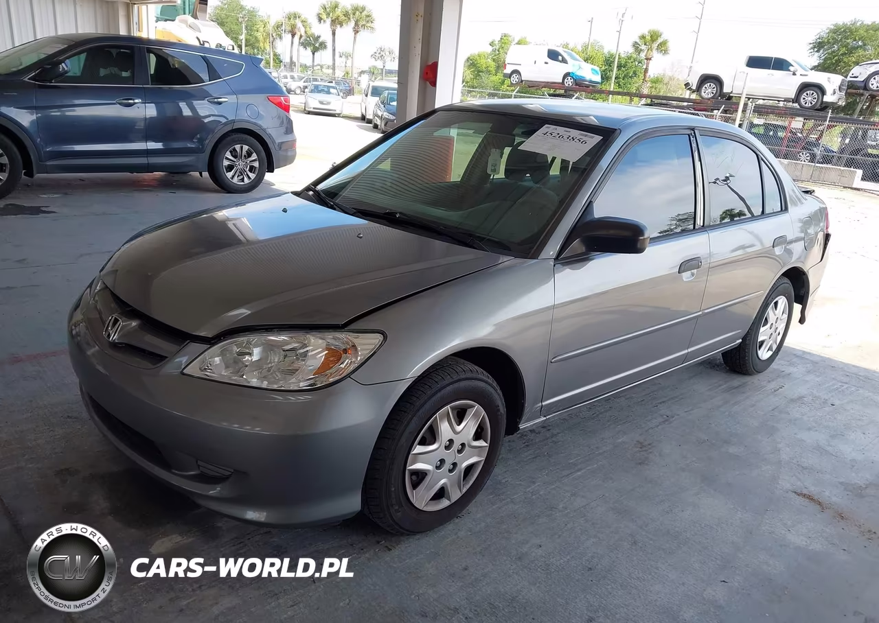 2005 Honda Civic Vp VIN:1HGES16395L011206 - 2