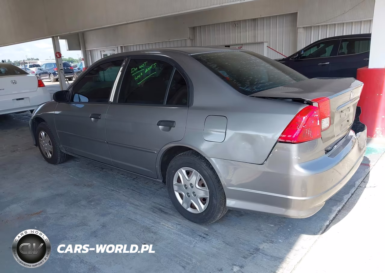 2005 Honda Civic Vp VIN:1HGES16395L011206 - 3