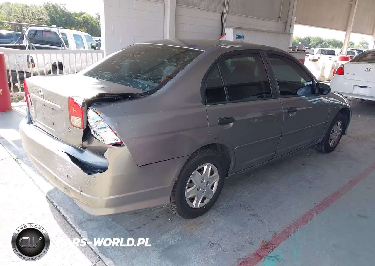 2005 Honda Civic Vp VIN:1HGES16395L011206 - 4