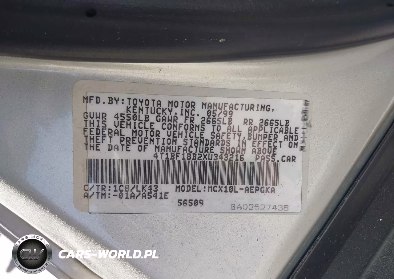 1999 Toyota Avalon Xls VIN:4T1BF18B2XU343216 - 9