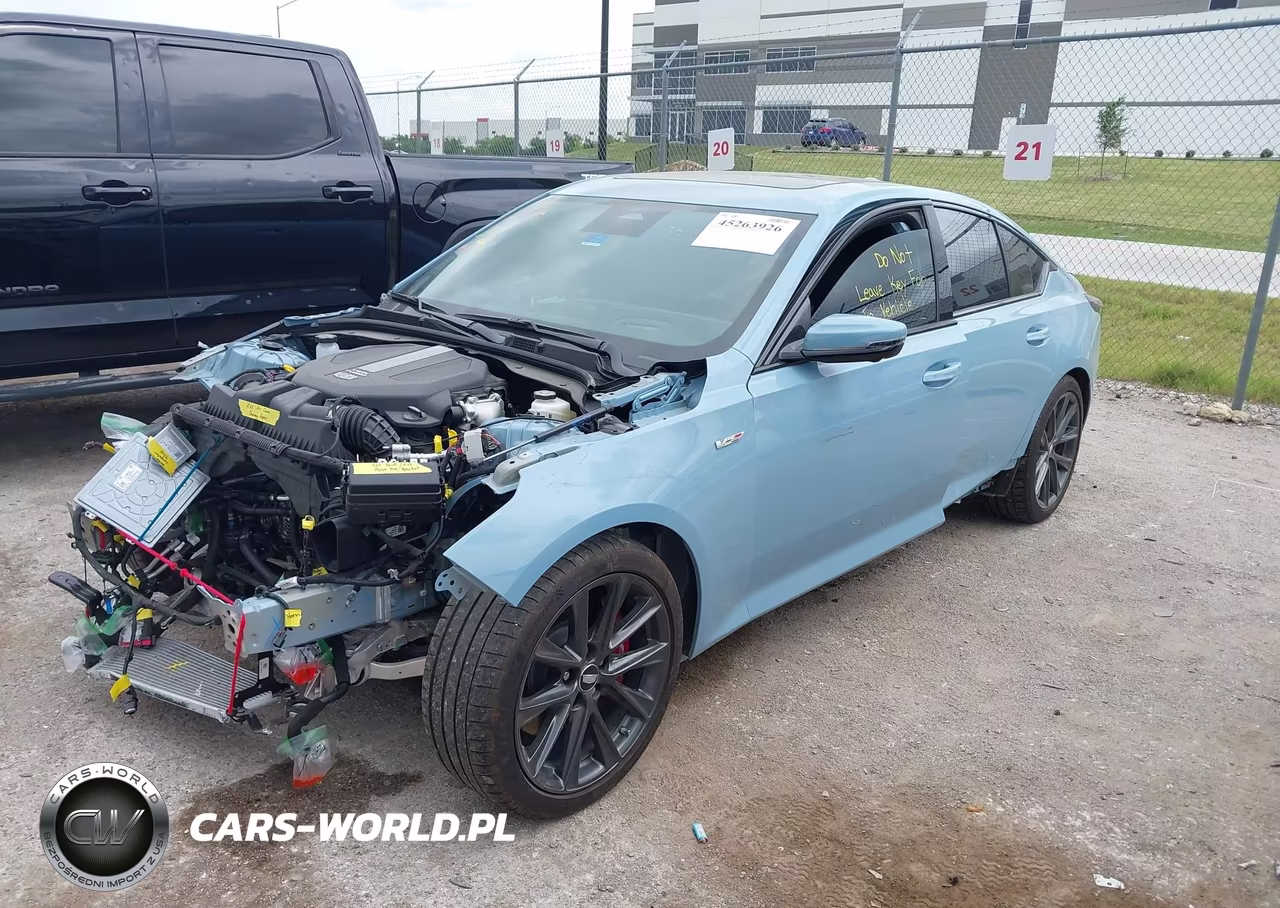 2026 Cadillac Ct5-V V-Series Rwd VIN:1G6DR5RW4T0106518 - 2