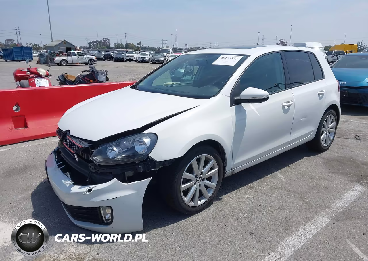 2012 Volkswagen Golf Tdi 4-Door VIN:WVWDM7AJ8CW298708 - 2