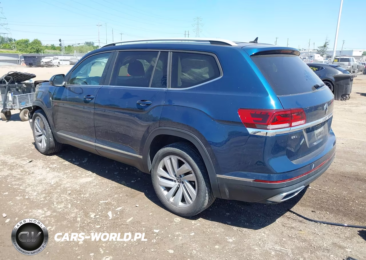 2021 Volkswagen Atlas 2.0T Sel VIN:1V2BP2CA4MC537090 - 3