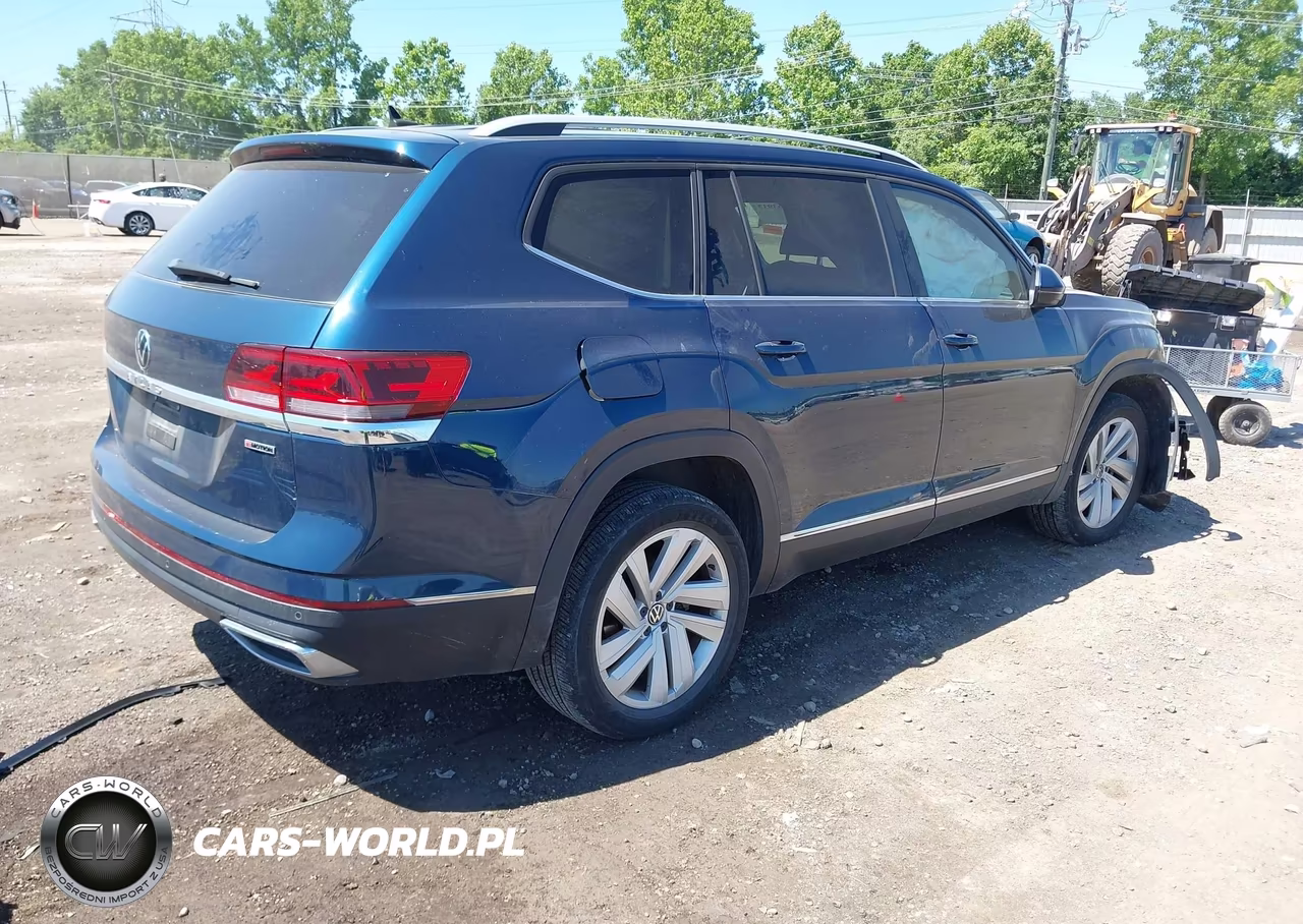2021 Volkswagen Atlas 2.0T Sel VIN:1V2BP2CA4MC537090 - 4